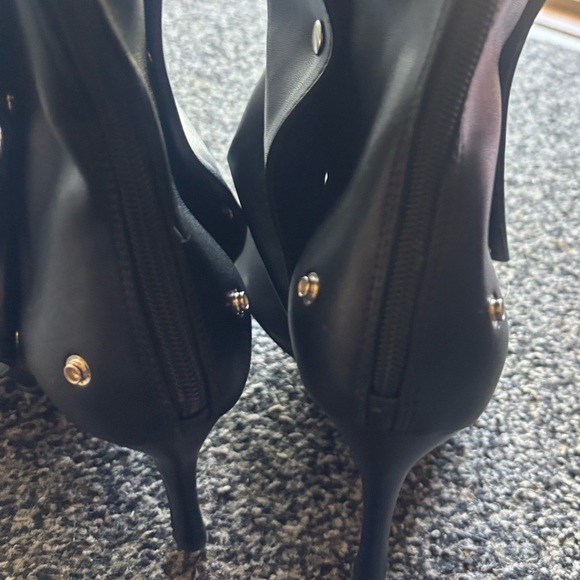 Knee High Studded Boots for Women - Picture 7 of 13